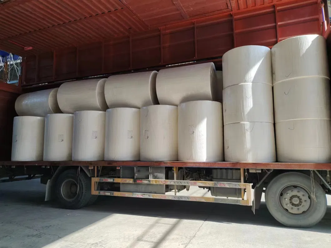 Factory Making Jumbo Mother Roll Life Tissue Raw Material Large Paper Roll