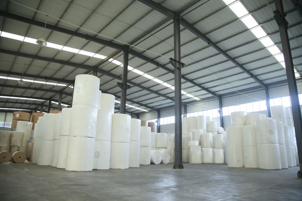 Tissue Paper Roll 9&quot; Jumbo Roll Tissue Virgin Toilet Paper OEM for Wholesale Customized