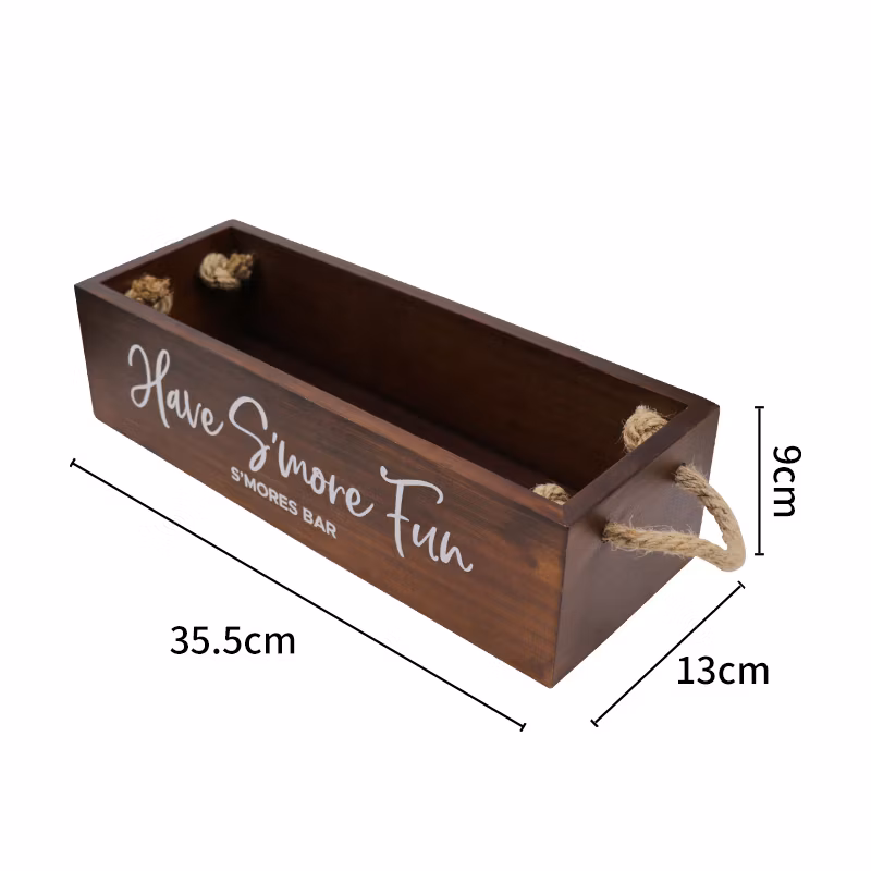 Wooden Boxes with Hinged Lid Custom Multipurpose Packing Box for Tarot Card Storage and Keepsake Crystal Storage Box