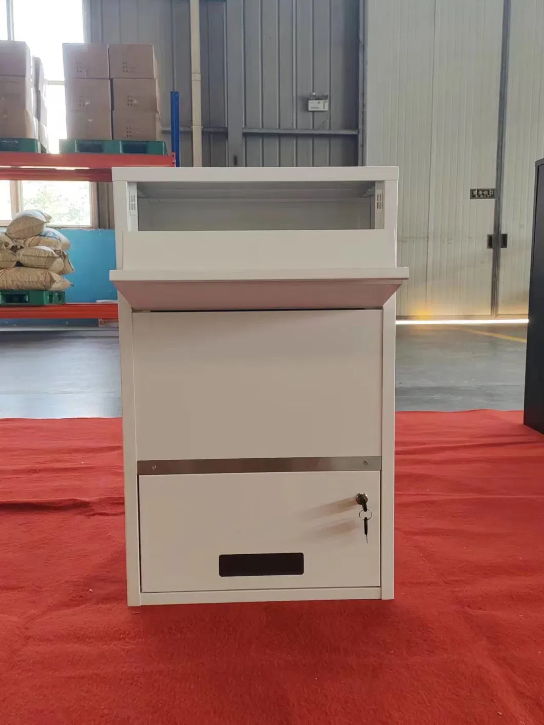 Knock Down Parcel Box Drop Letter Parcel Boxes Steel Mailboxes