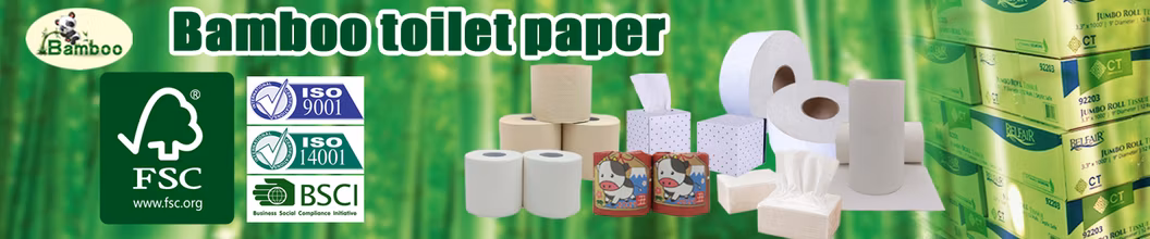 Soft Organic Eco Friendly Custom Cheap Bamboo Toilet Paper