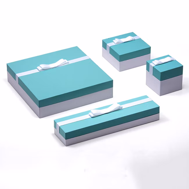 Custom Jewelry Boxes Packaging Ring Bracelet Necklace