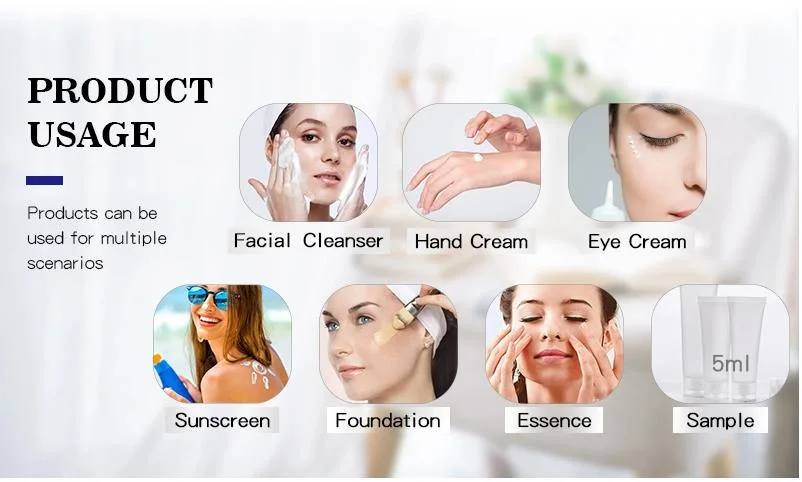 Luxury Packaging Matte Plastic Soft Tube for Eye Serum