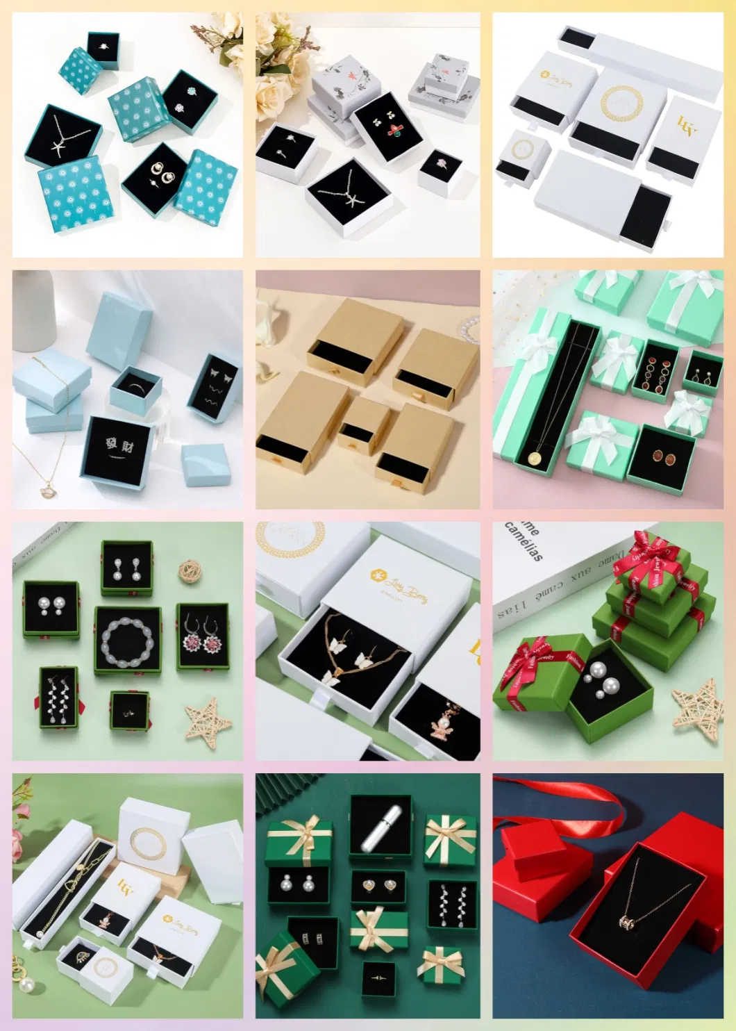 Wholesale Large Black Custom Logo Paper Box Cardboard Packaging Box