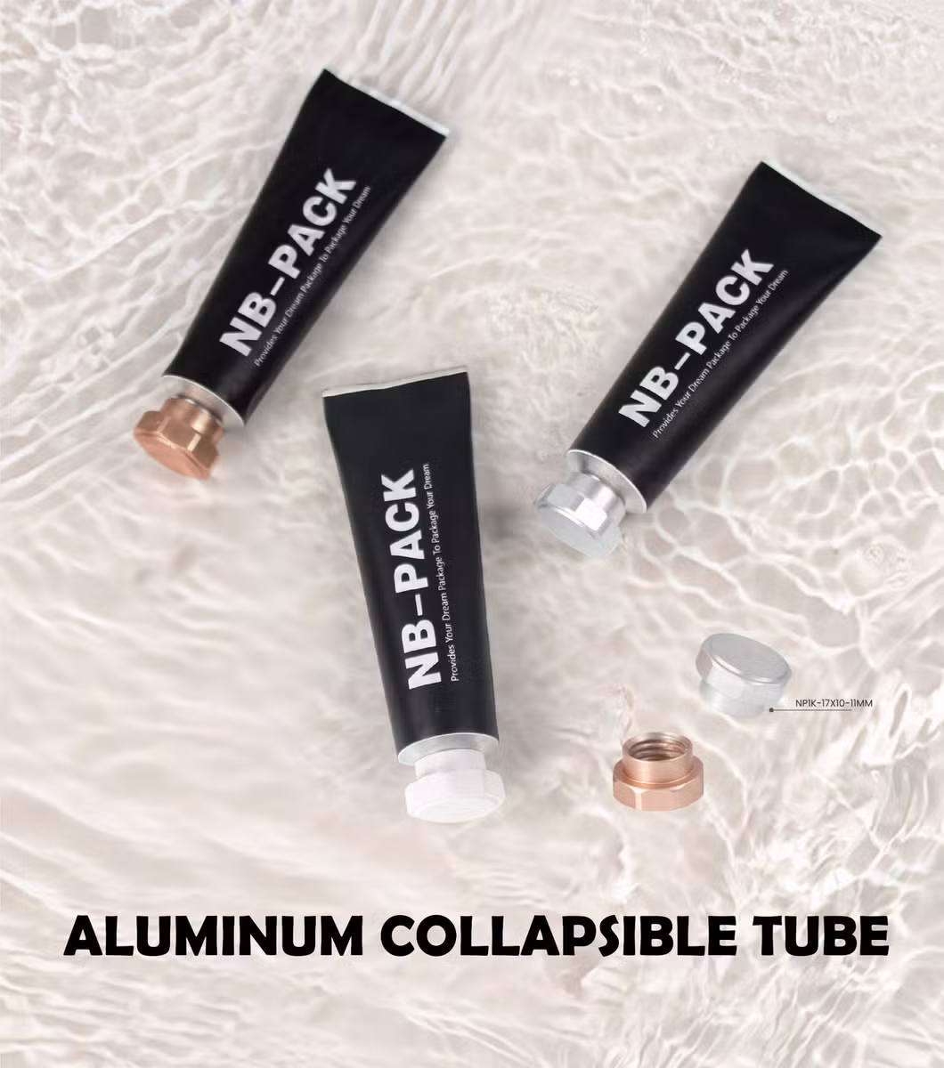 Premium Collapsible Aluminum Tube for Luxury Cosmetics Packaging