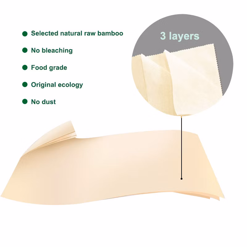 2-4 Ply 100% Bamboo Pulp Toilet Tissue Roll Biodegradable Bamboo Toilet Paper