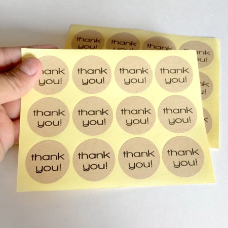 Custom Logo Print Cheap Product Label Sticker