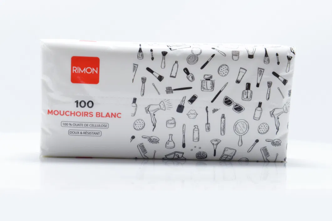Wholesale Customized Multi-Layer Tissue Paper with Plastic Packaging for Facial Tissue Paper