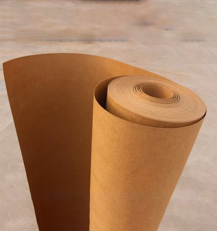 Brown Kraft Jumbo Roll Paper Wrapping Custom Clothing Kraft Paper Roll