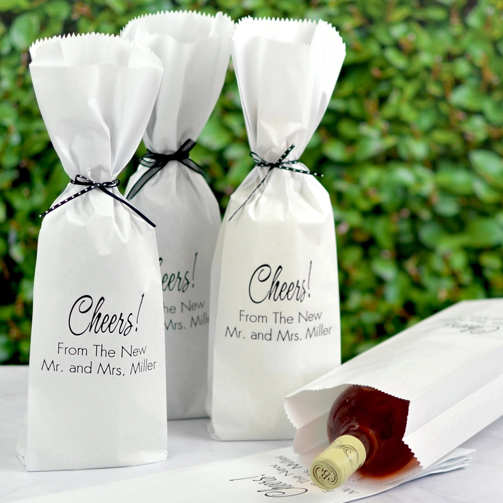 Stone Paper Wine Bottle Packaging