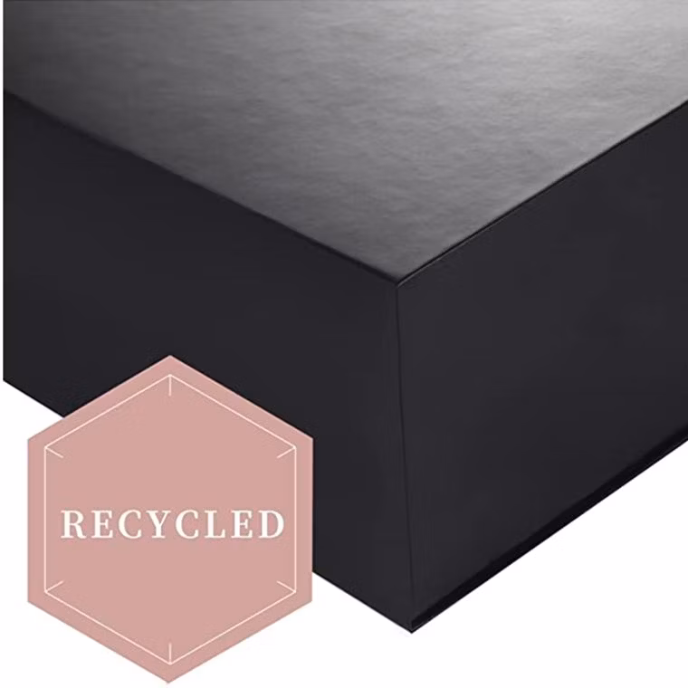 Custom Luxury Magnetic Gift Storage Small Boxes for Packiging Folding Paper Black Box with Lids
