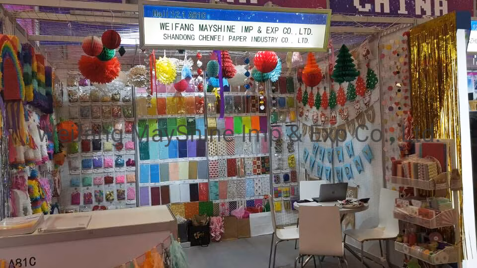 Biodegradable FSC Colorful Tissue Paper Gift Wrapping