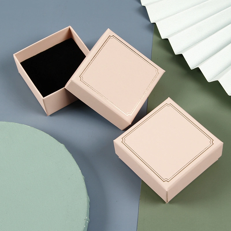 Earring Box, Necklace, Multi-Purpose Fashion Small Gift Box, World Cover, Jewelry Packaging Box