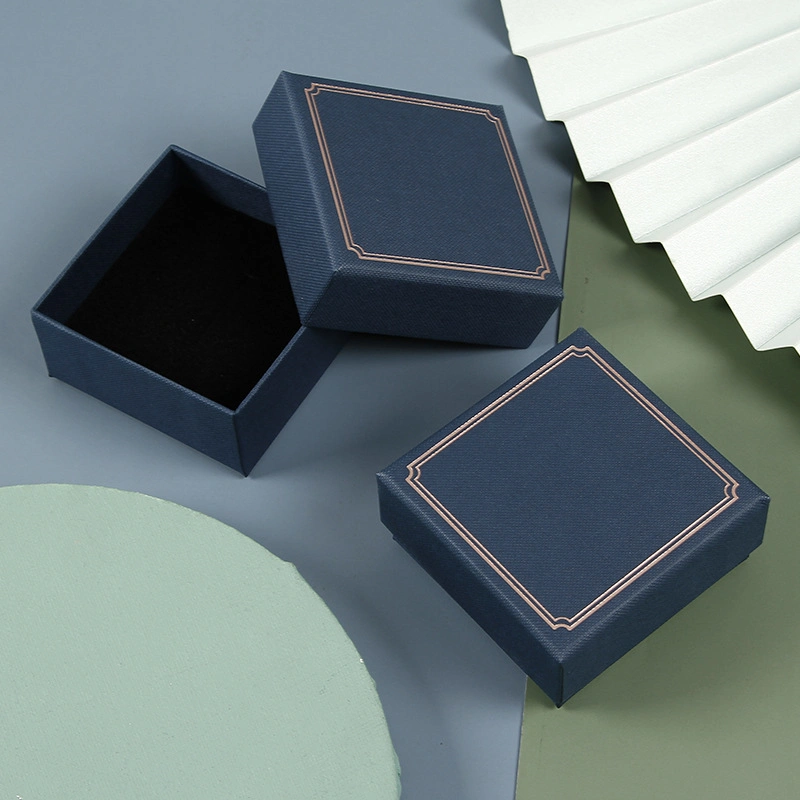 Earring Box, Necklace, Multi-Purpose Fashion Small Gift Box, World Cover, Jewelry Packaging Box