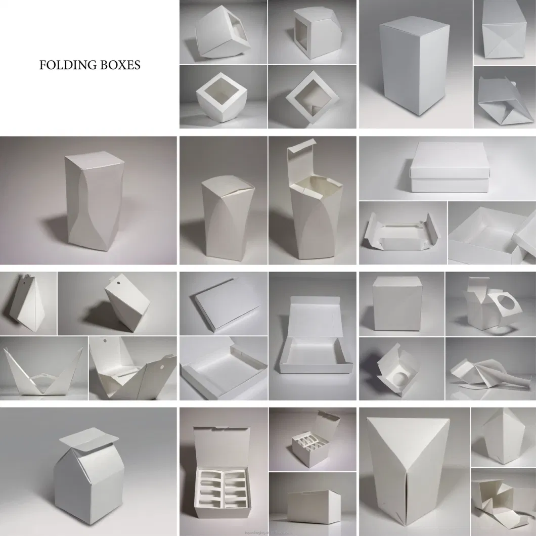 Lid and Base Cardboard Paper Box for Gifts Packagings