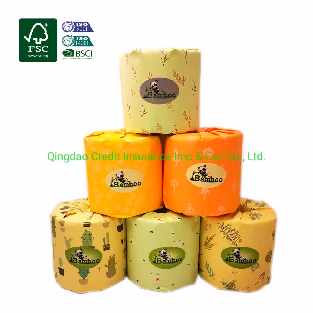 Wholesale Custom Dissolvable Embossing Toilet Wc Bathroom Paper Tissue Roll