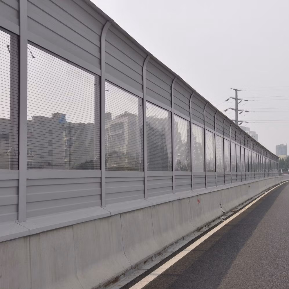 Arris OEM Acrylic Sheet PMMA Sound Barrier Noise Fiberglass Noise Reduction Device Sound Barrier Highway Noise Barriers Wall Sheet