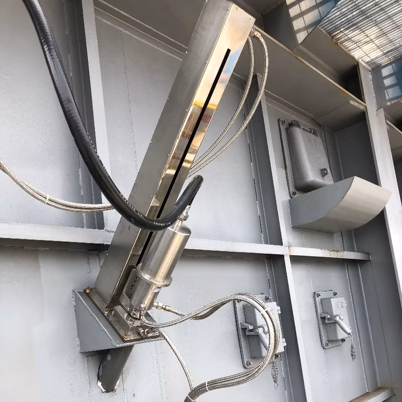 Furnace Wall High Temperature Camera CCTV System with Automatic Actuator