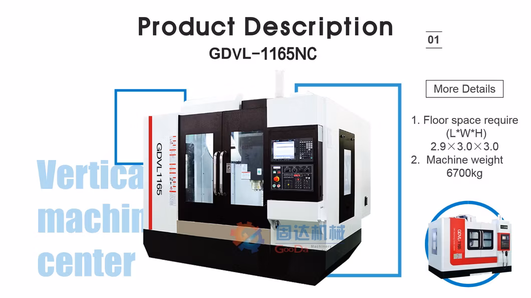 CNC Machine Center Suitable for The Multi-Variety Processing of Complex Parts