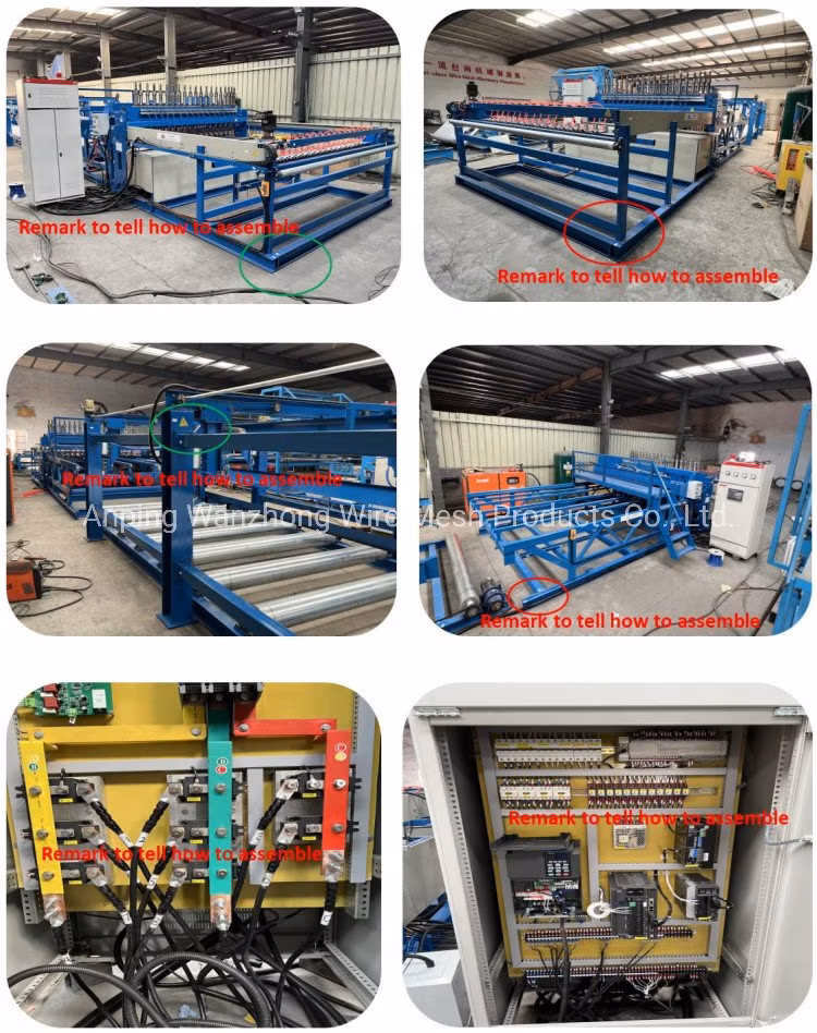 Fully Automatic Reinforcing Mesh Fence Machine for Construction