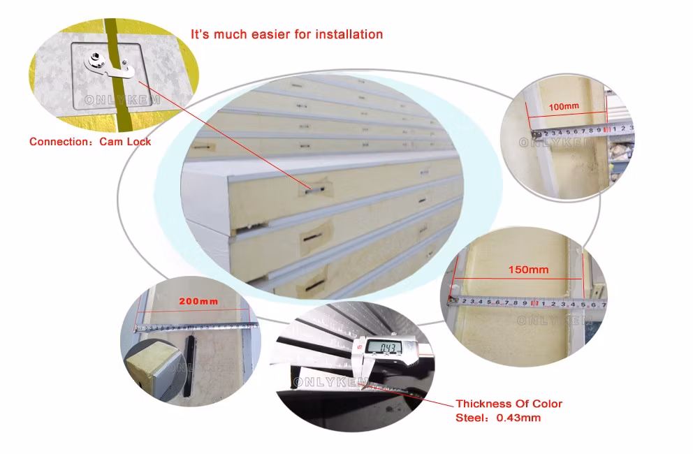 Walk in Cooler Cold Rooms/Freezer/Chiller/Cool/Cold Storage Room Price