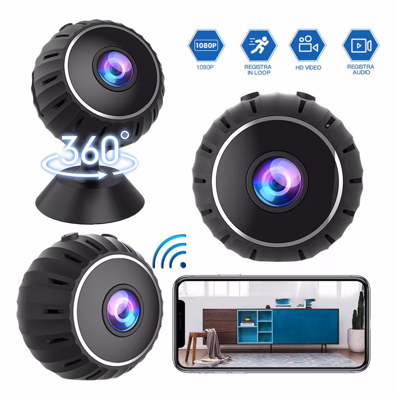 HD 1080P Mini WiFi IP Surveillance Camera Wireless Home Security Webcam Night Vision Small Nanny Surveillance Camera