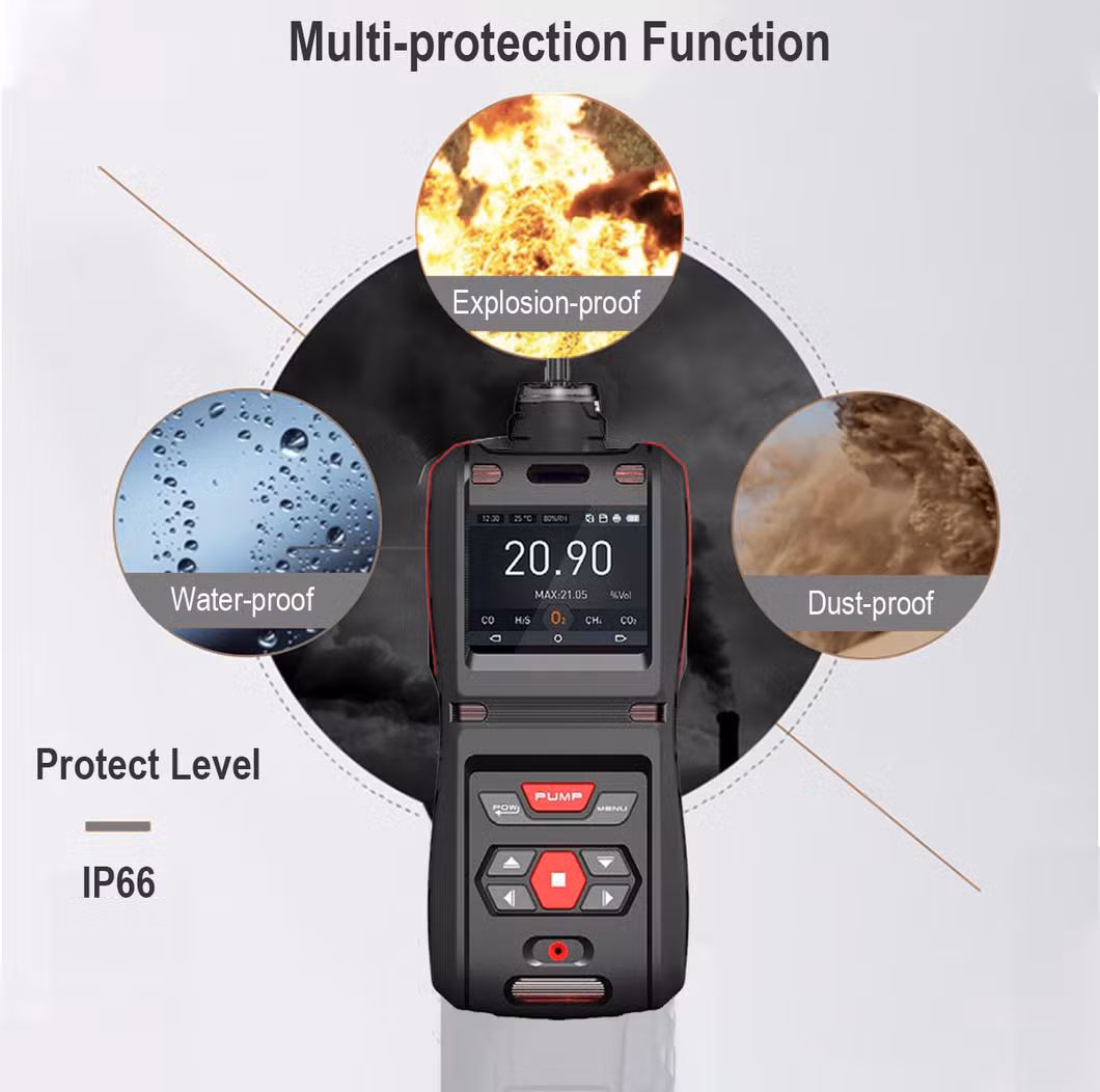 Ms500 Handheld Voc Monitoring Gas Analyzer