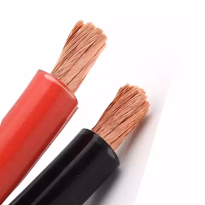 Red Black Orange Welding Ground Cable 50mm2 70mm2 Welding Power