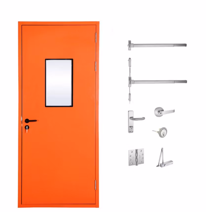 Factory Supply Steel Door Cleanroom Door Smart Design Popular Sell Laboratory Door