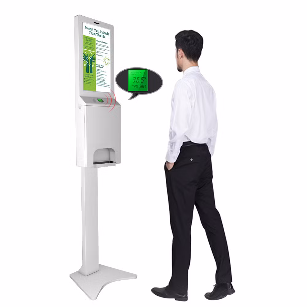 Dedi 21.5 Inch LCD Ad Automatic Hand Sanitizer