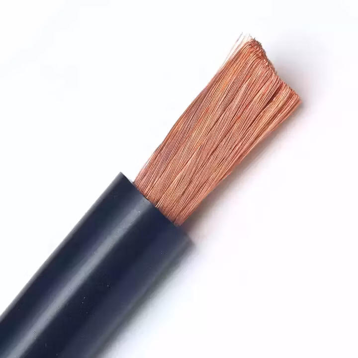Red Black Orange Welding Ground Cable 50mm2 70mm2 Welding Power
