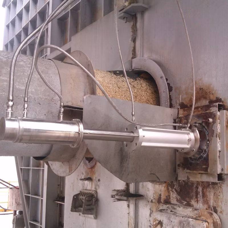 Furnace Wall High Temperature Camera CCTV System with Automatic Actuator