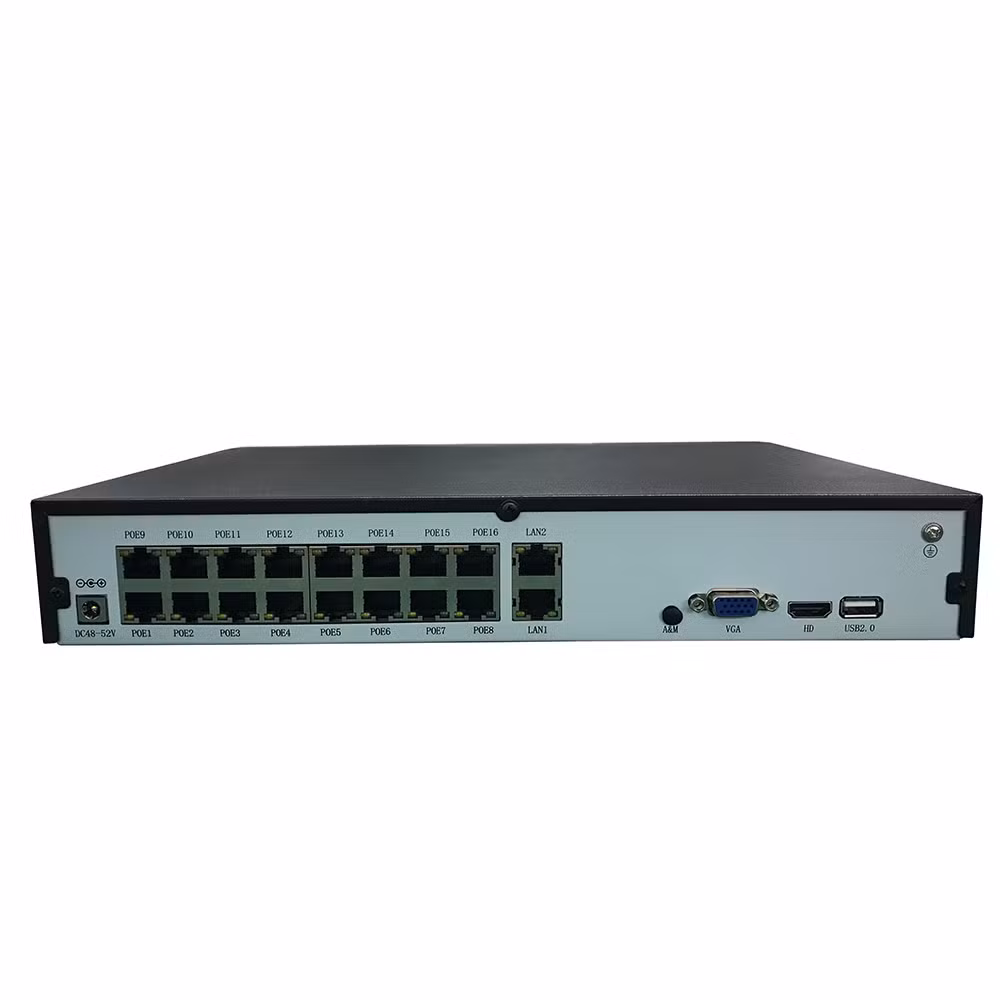 16CH CCTV Network Security 4K Poe NVR