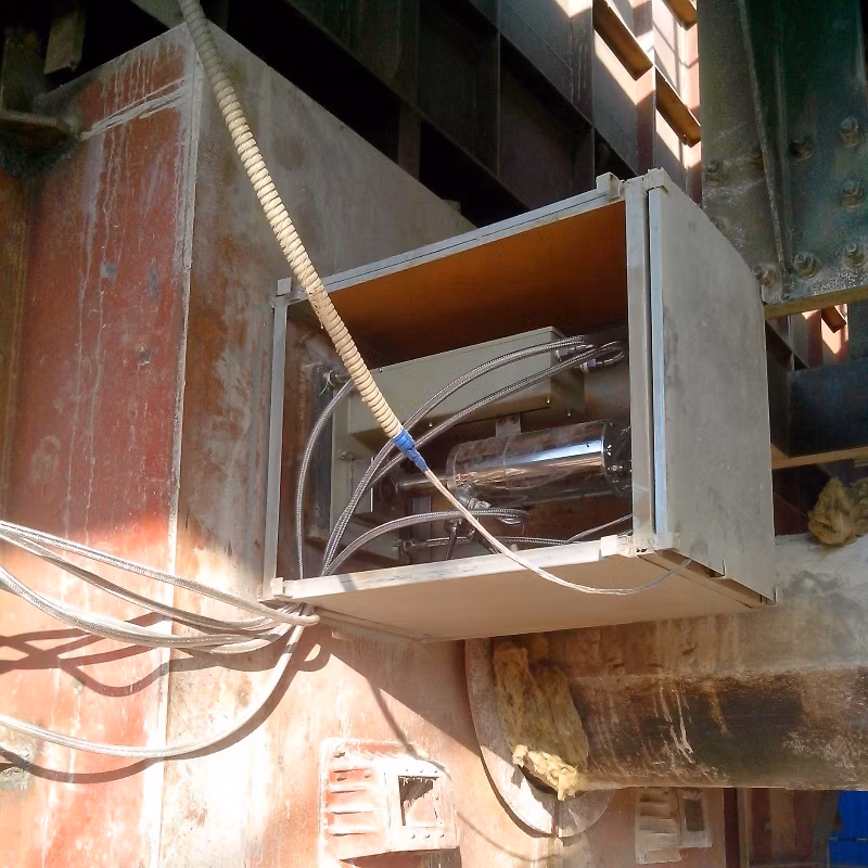 Furnace Wall High Temperature Camera CCTV System with Automatic Actuator