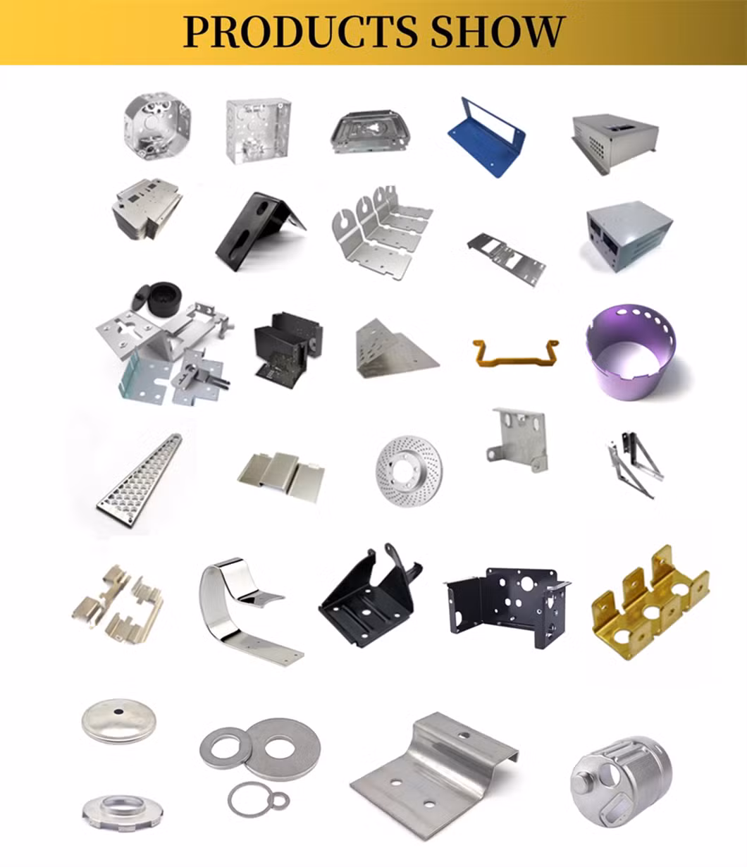Customized High Quality Precision Stainless Steel Aluminum Sheet Metal Bending Stamping Parts Sheet Metal Processing
