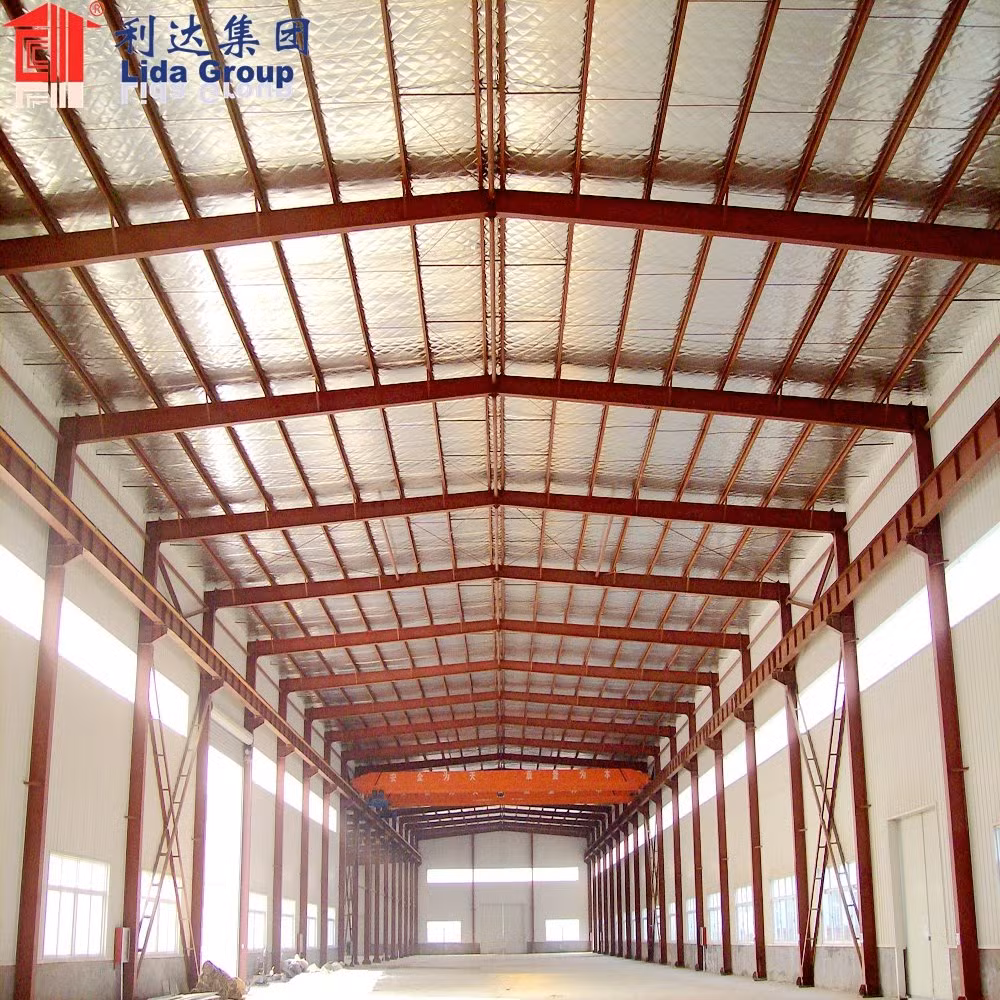 Light Steel Structure Building Showroom/Supermarket Security