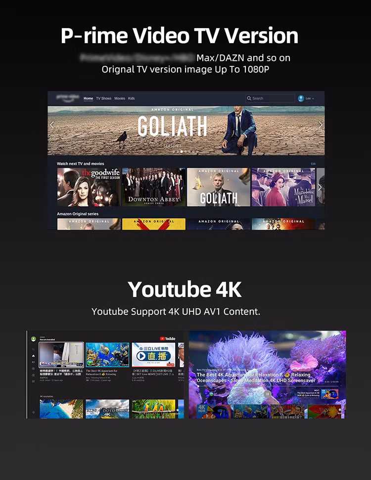 Xs97 Smart PRO Android Amlogic S905X4 IPTV Smart TV Box Wholesale New Products