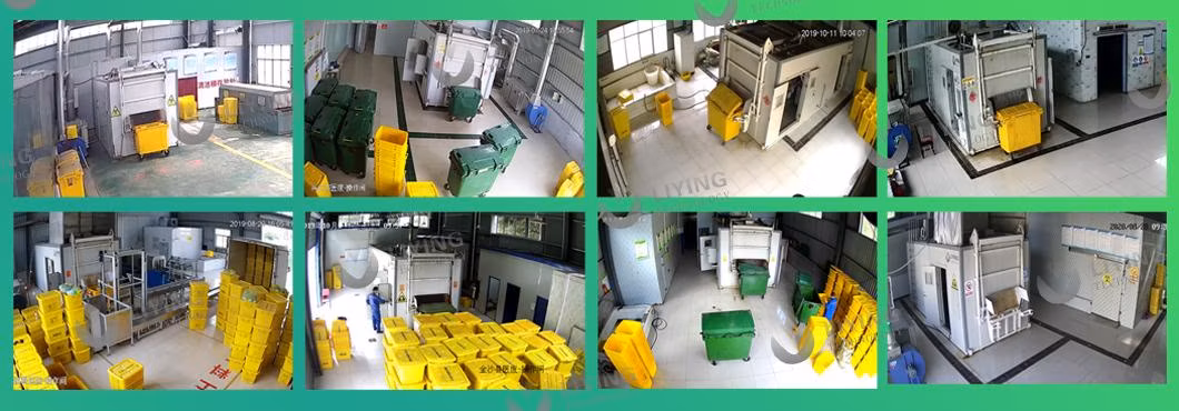 Waste Management with High Efficiency Sterilization Microwave System on-Site Disposal Treatment Device