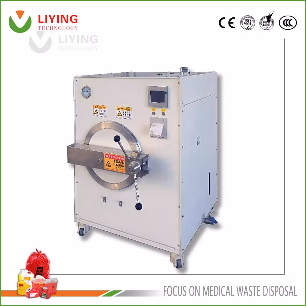 Waste Management with High Efficiency Sterilization Microwave System on-Site Disposal Treatment Device