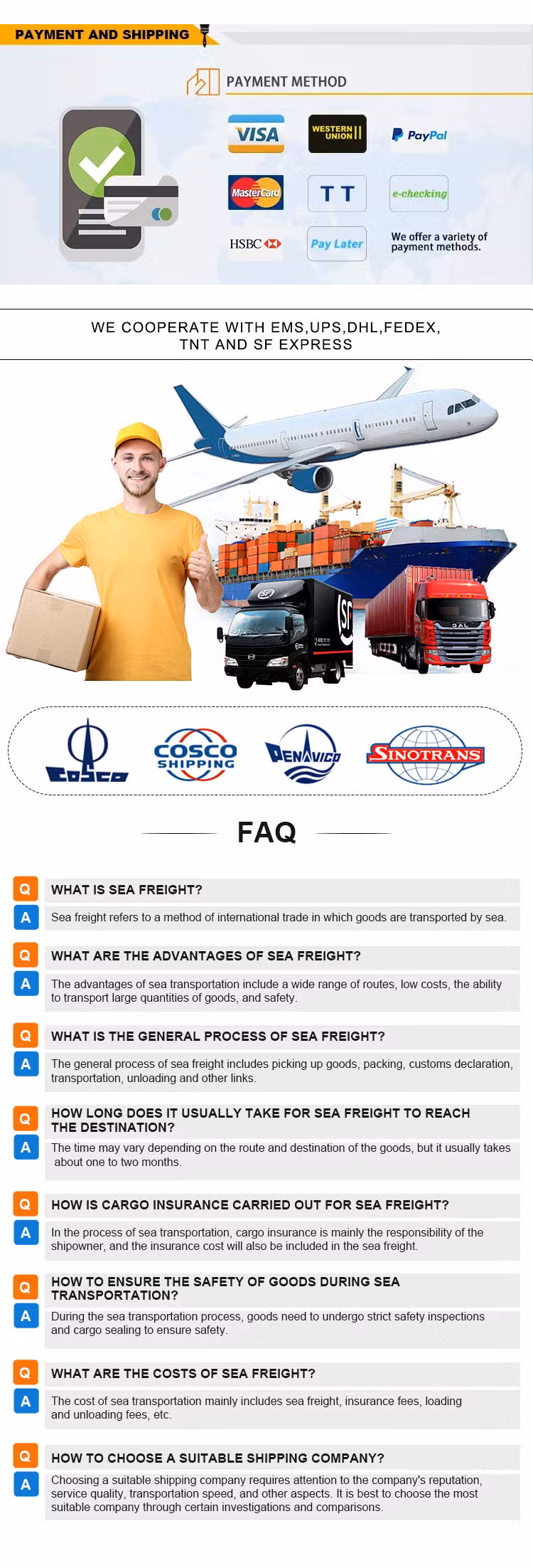 Provide Comprehensive Logistics Solutions From China to Italy