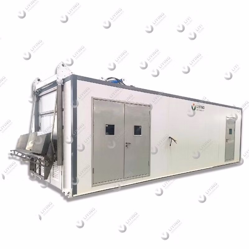 Waste Management with High Efficiency Sterilization Microwave System on-Site Disposal Treatment Device