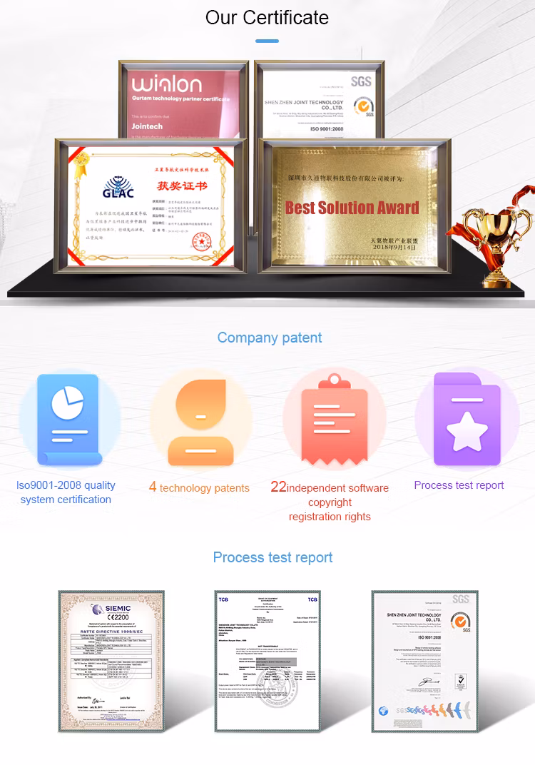 Jointech Advanced Customs Data Interaction Video Recording Cargo Transit Security GPS Tracking Electronic Lock