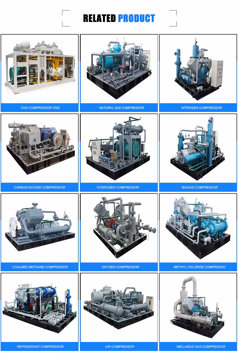 Great Compression Technology Compressed 250bar 25 MPa Natural Gas Compressor