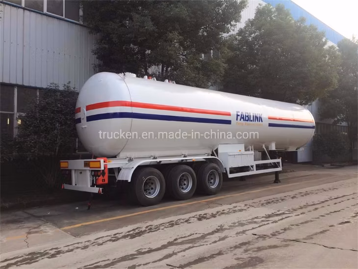 High Performance Transportation 30ton Propane Butane Gas Road Tanker