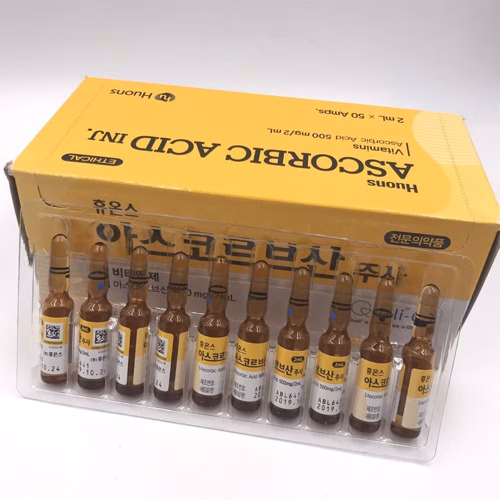 Reduce Facial Wrinkles Ascorbic Acid Korea Vatamin C Mesotherapy Injectable Dermal Fillers