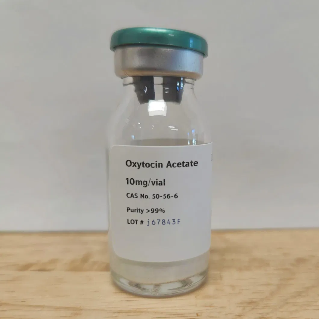 99% Purity Pleiotropic Hypothalamic Peptide Oxytocin Acetate 10mg Lyophilized Powder 50-56-6