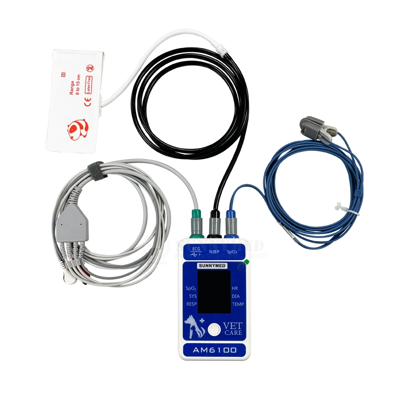 Sy-Am6100 Pet Monitor Electrocardiograph Monitoring Comprehensive Tracking and Monitoring