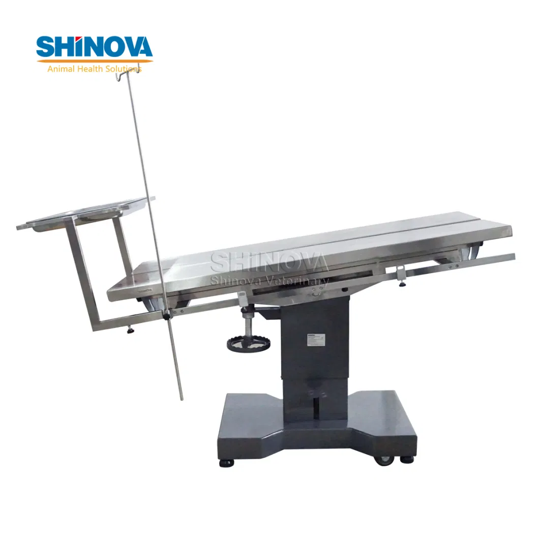 Hydraulic Movable Veterinary Surgery Table for Animal Pet Operating Clinic