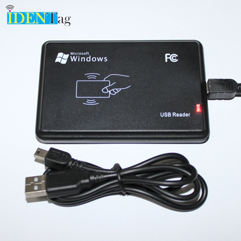 USB Interface 13.56 MHz RFID Smart Card Reader / Writer