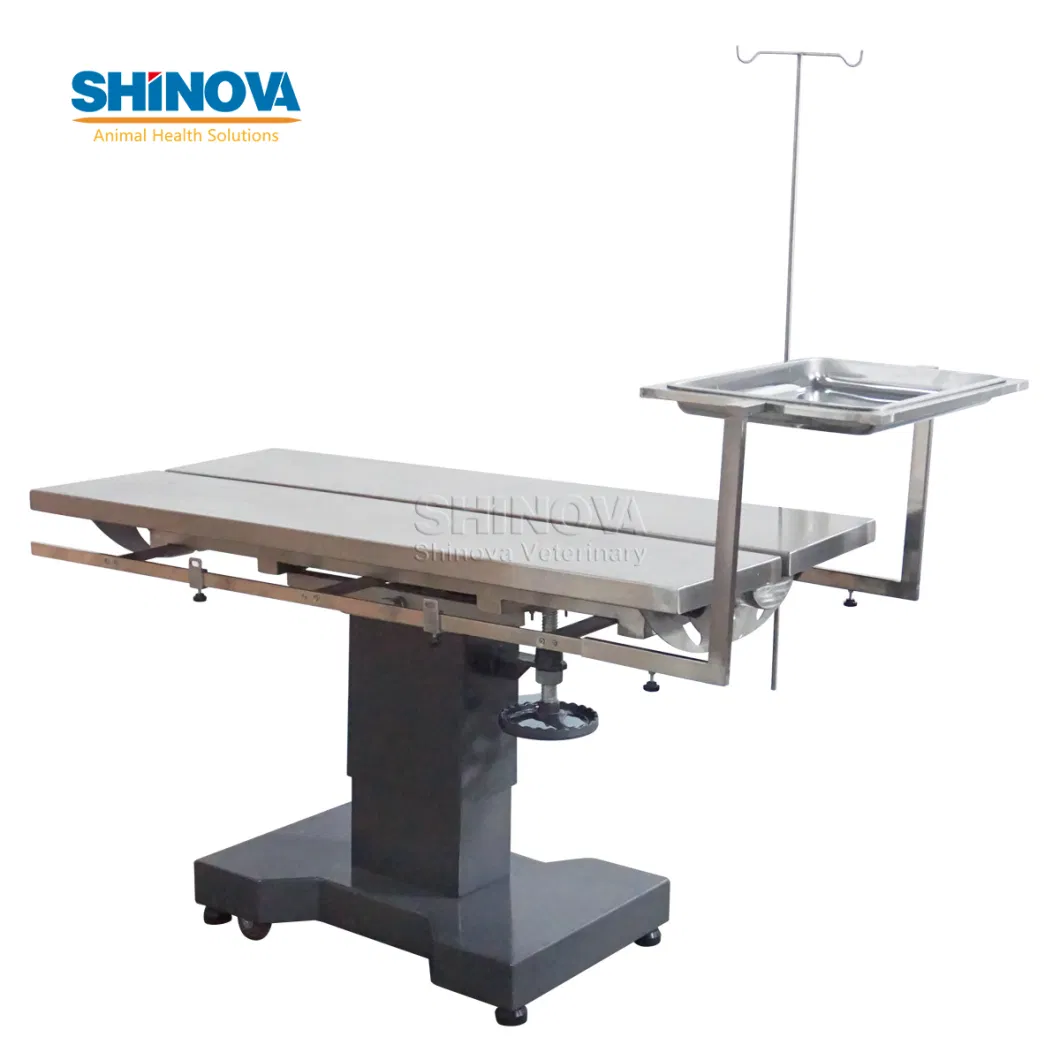 Stainless Steel Vet Surgery V Type Surgical Table Veterinary Operating Table Hydraulic